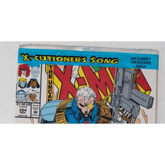 Marvel X-Men Comic Issue #294 Uncanny X-Cutioners Song Crossover Saga w/ Trading - Picture 3 of 9